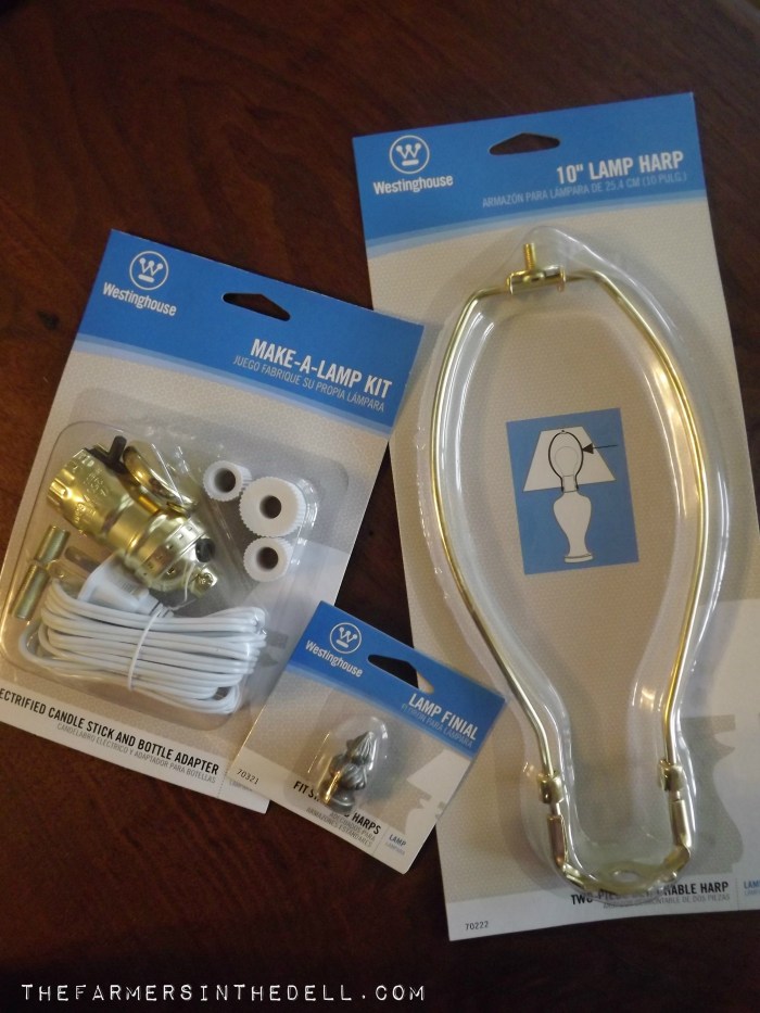 lamp kit - TheFarmersInTheDell.com