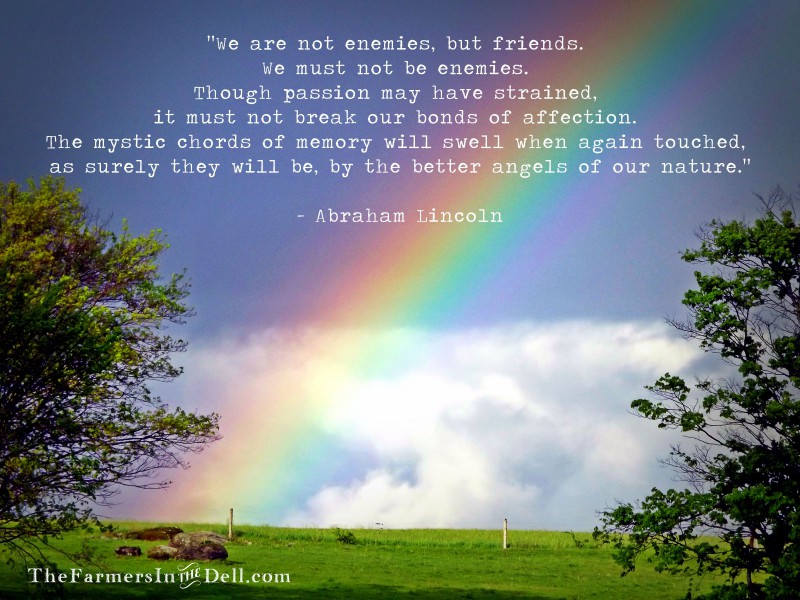 Lincoln quote - TheFarmersInTheDell.com