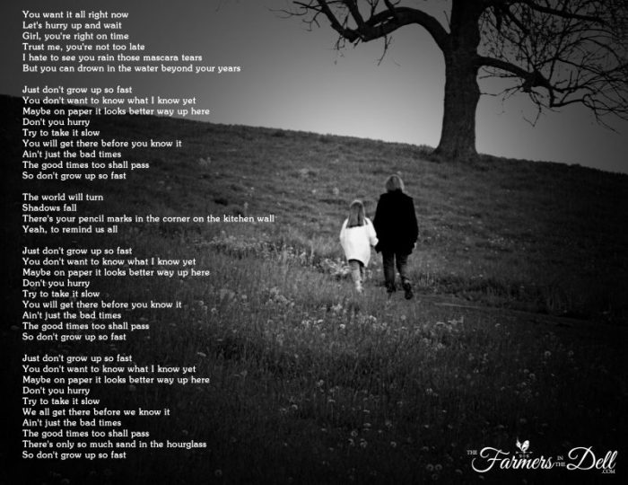 don't grow up so fast - TheFarmersInTheDell.com