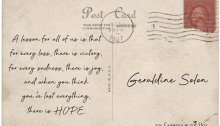 postcard Geraldine Solon - TheFarmersInTheDell.com